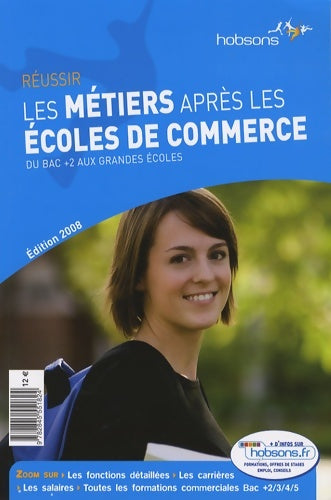 Livrenpoche : Réussir les métiers après les écoles de commerce - Hobsons - Livre