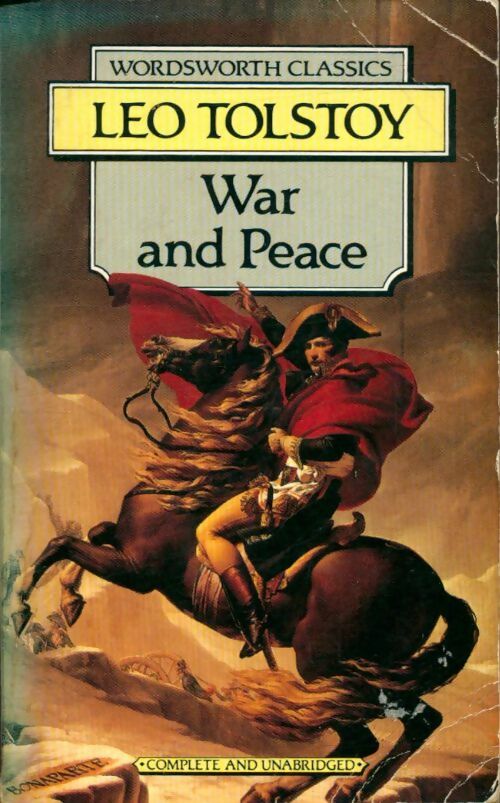 Livrenpoche : War and peace - Comte Léon L. Tolstoï - Livre