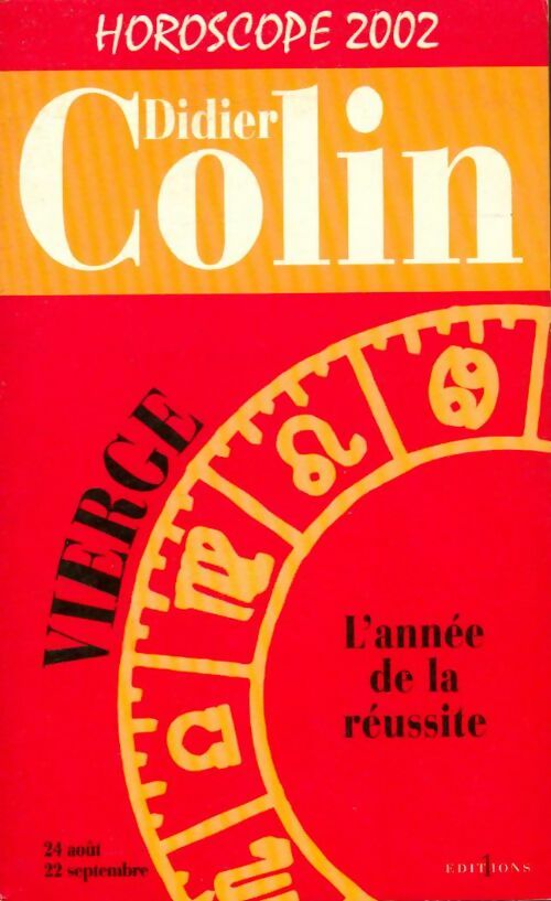 Livrenpoche : Vierge 2002 : L'année de la réussite - Didier Colin - Livre