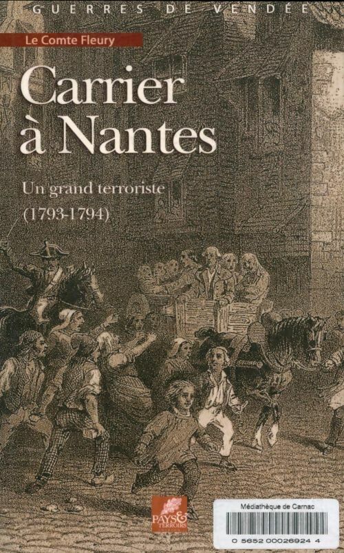 Livrenpoche : Carrier à Nantes - Comte Fleury - Livre