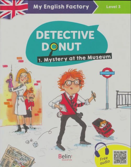 Livrenpoche : Detective Donut Tome I : Mystery at the museum - Sarah Bisson - Livre