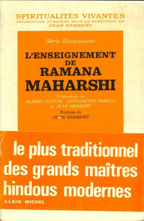 Livrenpoche : L'enseignement de Ramana Maharshi - Jean Herbert, Alfred Dupuis, Antoinette Perreli - Livre