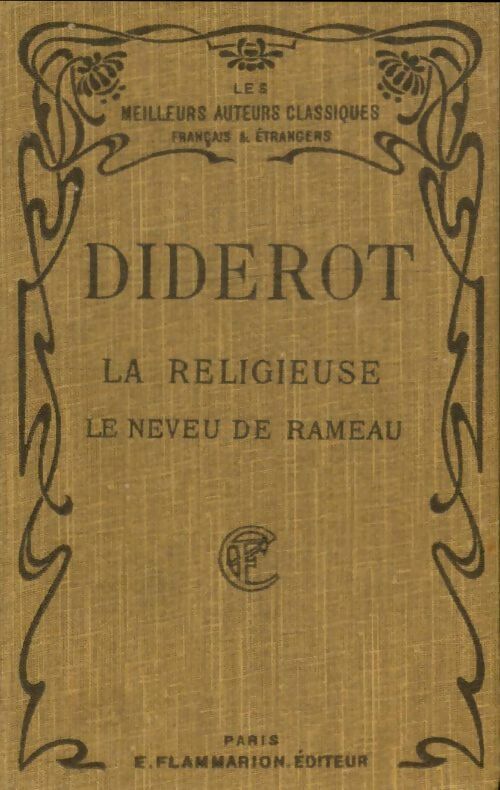 Livrenpoche : La religieuse / le neveu de Rameau - Denis Diderot - Livre