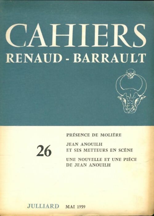 Livrenpoche : Cahiers Renaud-Barrault n°26 - Collectif - Livre
