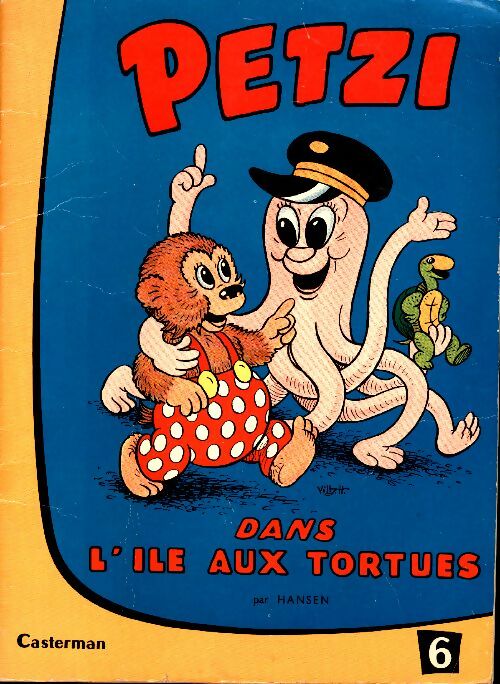 Livrenpoche : Petzi dans l'île aux tortues - Hansen - Livre