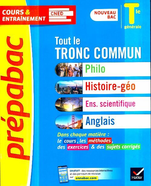 Livrenpoche : Tout le tronc commun Terminale générale - Collectif - Livre