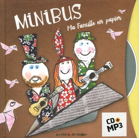 Livrenpoche : Ma famille en papier - Minibus - Livre