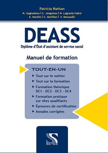 Livrenpoche : DEASS diplôme d'Etat d'assistant de service social : Manuel de formation tout-en-un - Collectif - Livre