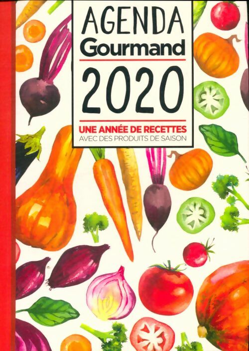 Livrenpoche : Agenda gourmand 2020 - Collectif - Livre