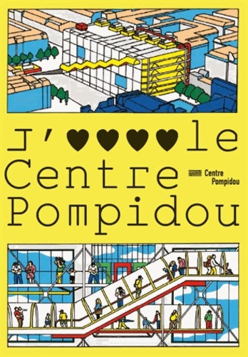 Livrenpoche : J'aime le centre Pompidou - Castany Laurence - Livre