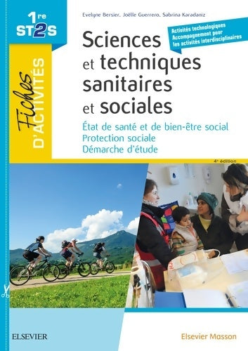 Livrenpoche : Fiches d'activités - sciences et techniques sanitaires et sociales 1ère ST2S - Sabrina Karadaniz - Livre