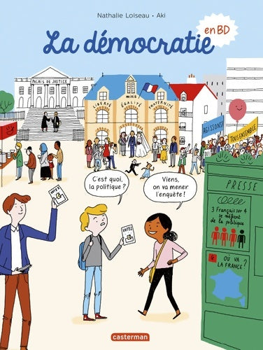 Livrenpoche : La démocratie en BD - Nathalie Loiseau - Livre