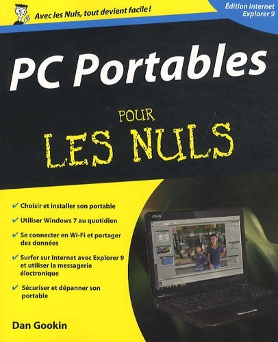 Livrenpoche : Pc portables ed windows 7 2e pour les nuls - Dan Gookin - Livre