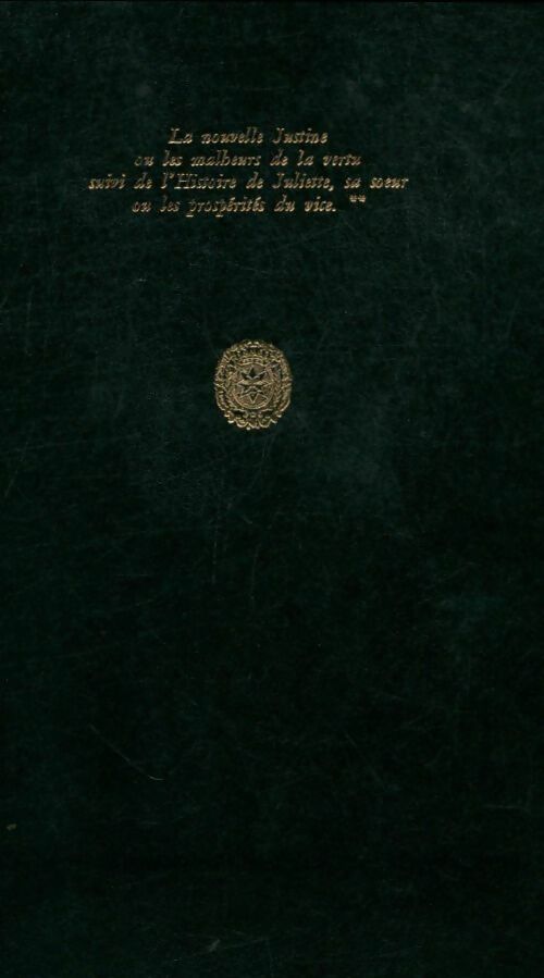 Livrenpoche : Oeuvres complètes Tome VII  - D. A. F. Marquis De Sade - Livre