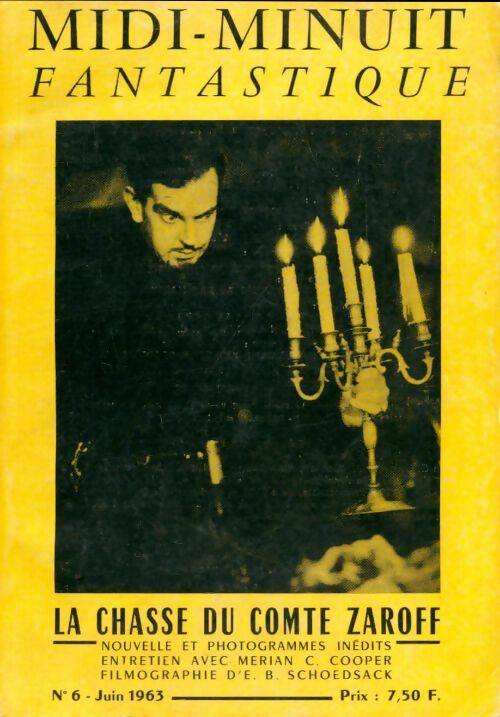 Livrenpoche : Midi-minuit fantastique n° 6 : La chasse du comte zaroff - Collectif - Livre