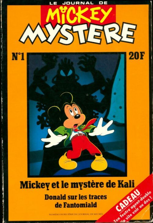 Livrenpoche : Mickey mystère n°1 - Collectif - Livre