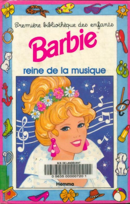 Livrenpoche : Barbie reine de la musique - Geneviève Schurer - Livre