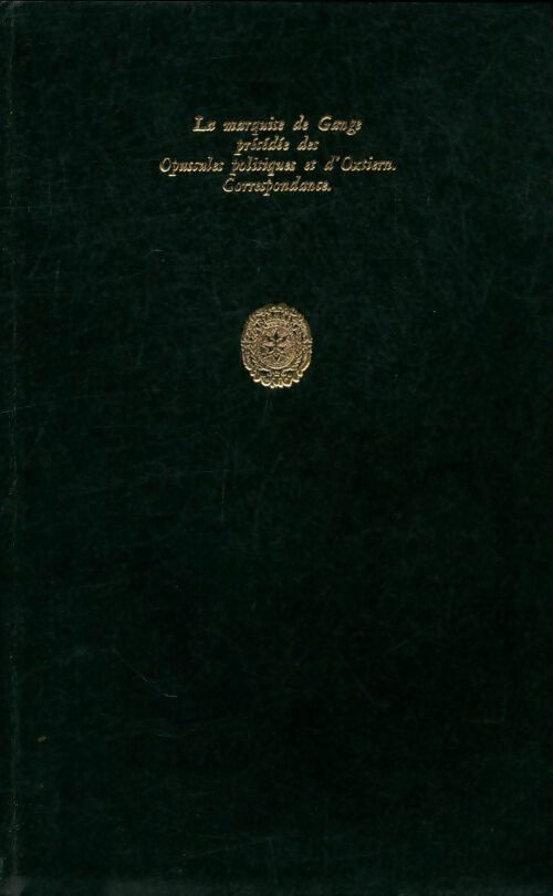Livrenpoche : Oeuvres complètes du marquis de Sade Tome XI - D. A. F. Marquis De Sade - Livre