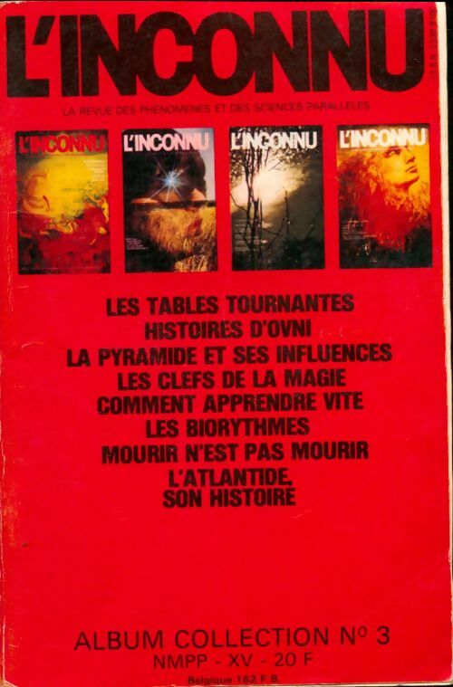Livrenpoche : Album collection L'inconnu n°3 - Collectif - Livre