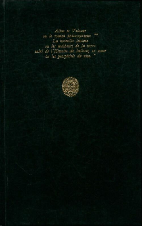 Livrenpoche : Oeuvres complètes Tomes V et VI  - D. A. F. Marquis De Sade - Livre