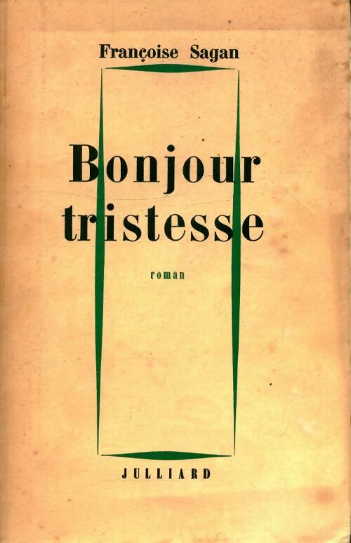 Livrenpoche : Bonjour tristesse - Françoise Sagan - Livre