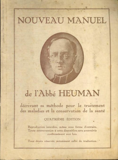 Livrenpoche : Nouveau manuel de l'Abbé Heuman - Abbé Heuman - Livre