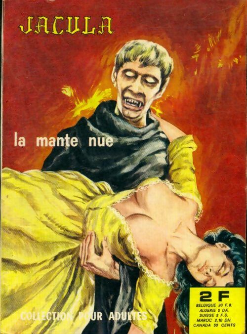 Livrenpoche : Jacula n°5 : La mante nue - Collectif - Livre