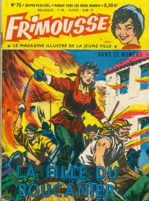 Livrenpoche : Frimousse n°75 : La fille du boucanier - Collectif - Livre