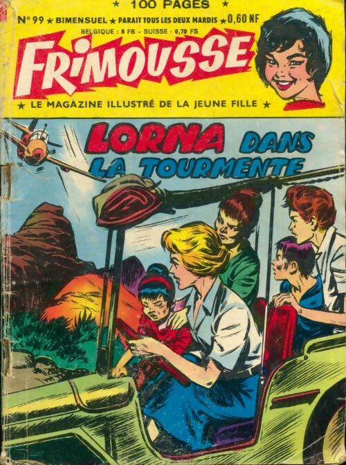 Livrenpoche : Frimousse n°99 : LOorna dans la tourmente - Collectif - Livre