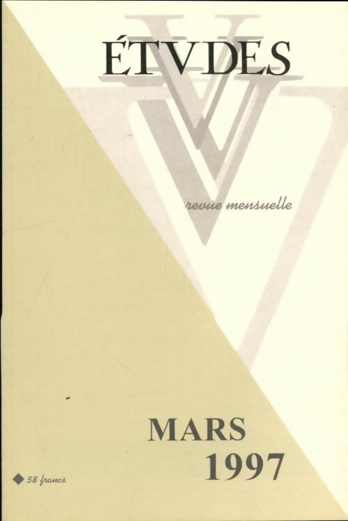 Livrenpoche : Etudes n°386-3 - Collectif - Livre