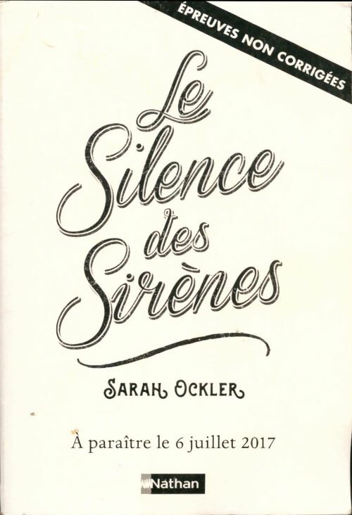 Livrenpoche : Le silence des sirènes - Sarah Ockler - Livre