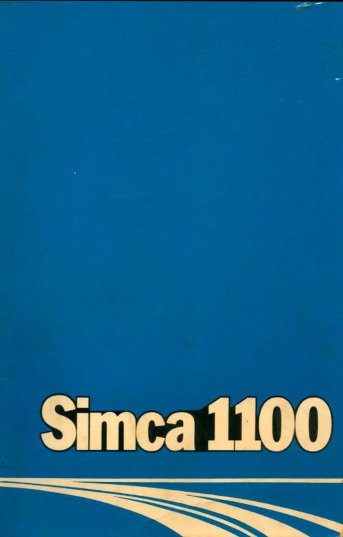 Livrenpoche : Simca 1100 - Collectif - Livre