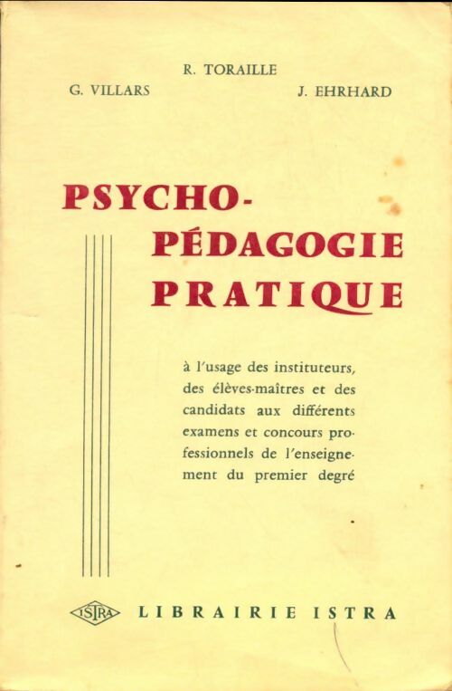 Livrenpoche : Psycho-pédagogie pratique - Collectif - Livre