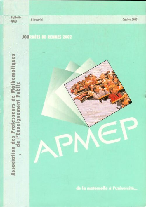 Livrenpoche : Bulletiin APMEP N°448 - Collectif - Livre