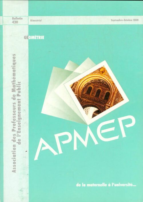 Livrenpoche : Bulletiin APMEP N°430 - Collectif - Livre