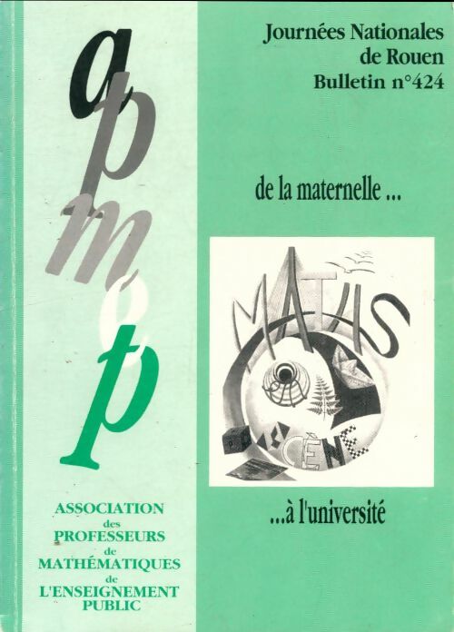 Livrenpoche : Bulletiin APMEP N°424 - Collectif - Livre