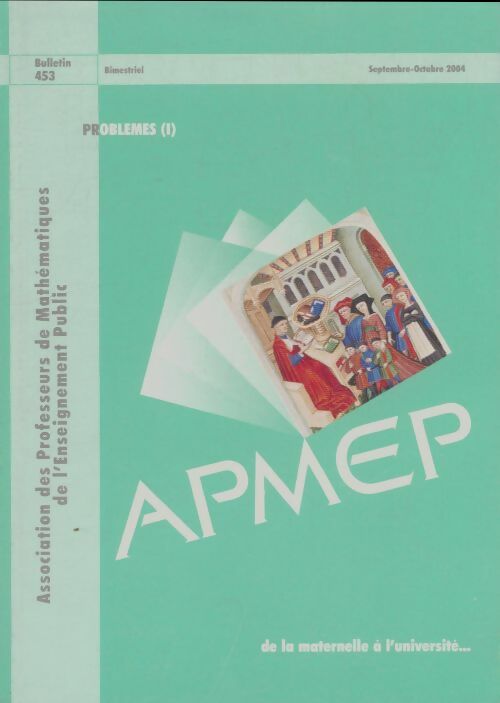 Livrenpoche : Bulletin APMEP n°453 - Collectif - Livre