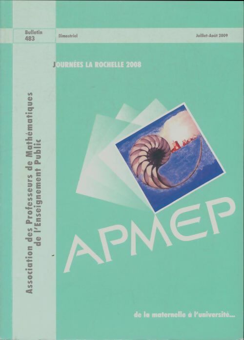 Livrenpoche : Bulletin APMEP n°483 - Collectif - Livre