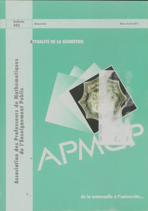 Livrenpoche : Bulletin APMEP n°493 - Collectif - Livre