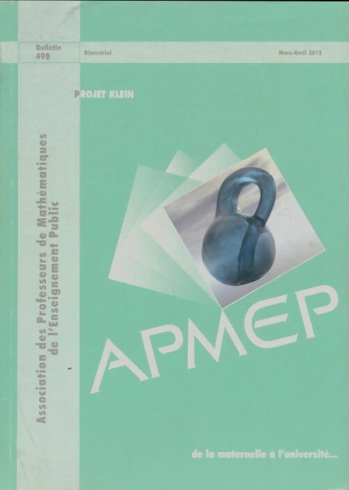 Livrenpoche : Bulletin APMEP n°498 - Collectif - Livre