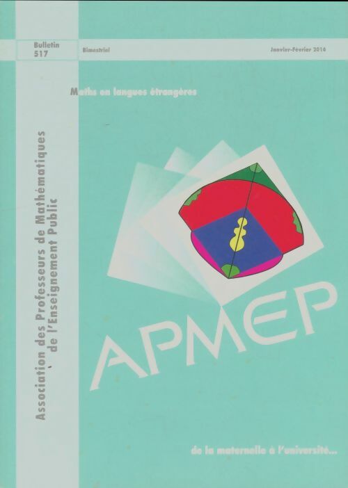 Livrenpoche : Bulletin APMEP n°517 - Collectif - Livre