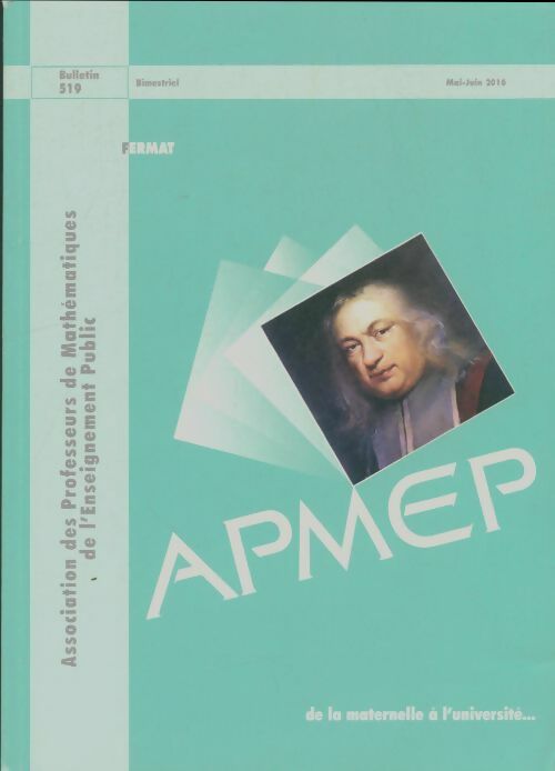 Livrenpoche : Bulletin APMEP n°519 - Collectif - Livre