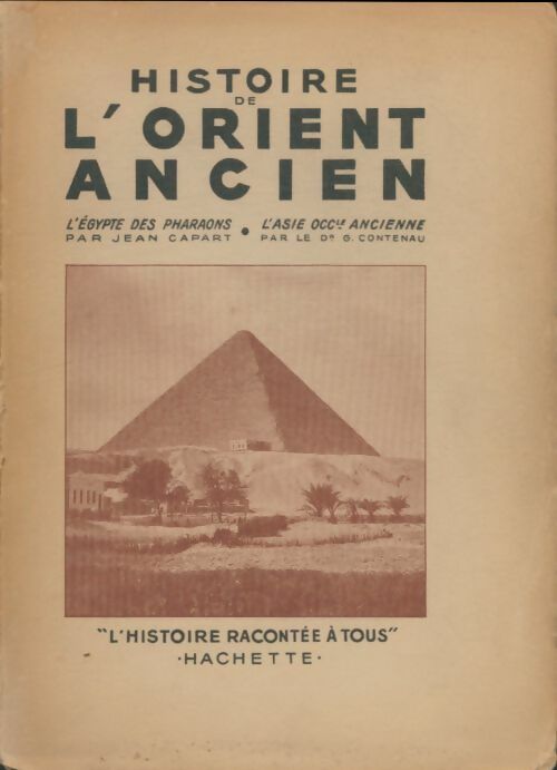 Livrenpoche : Histoire de l'orient ancien - Jean Capart - Livre