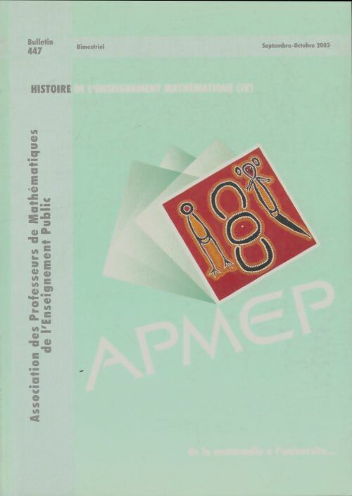 Livrenpoche : Bulletin APMEP n°447 - Collectif - Livre