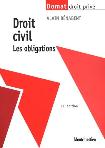 Livrenpoche : Droit civil : Les obligations - Alain Bénabent - Livre
