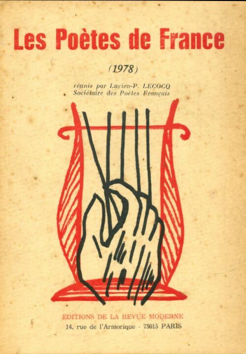 Livrenpoche : Les poètes de France 1978 - Collectif - Livre
