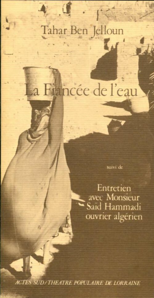 Livrenpoche : La fiancée de l'eau - Tahar Ben Jelloun - Livre