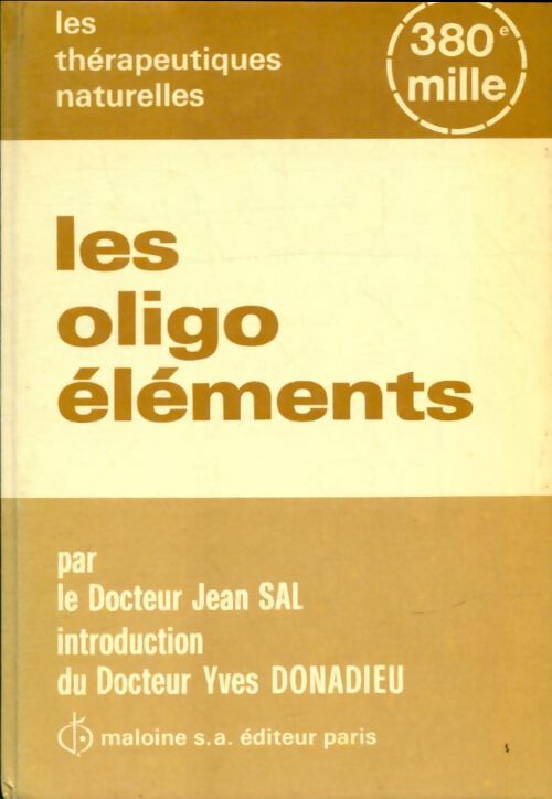 Livrenpoche : Les oligo-éléments - Jean Sal - Livre