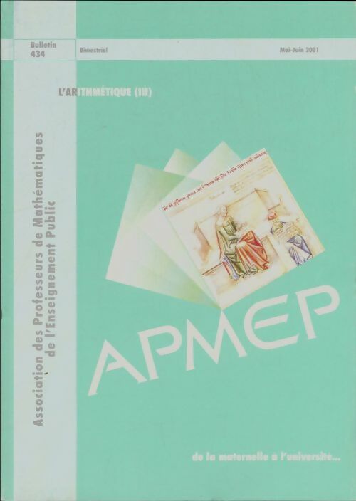 Livrenpoche : Bulletin APMEP n°434 - Collectif - Livre