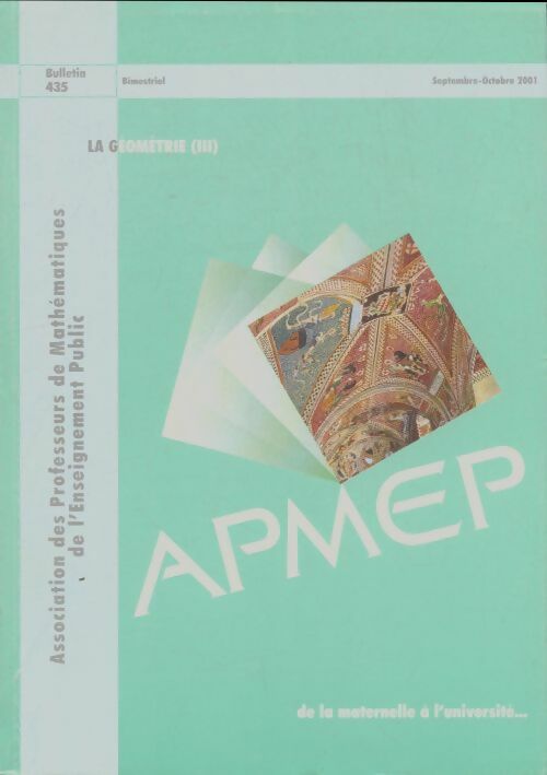 Livrenpoche : Bulletin APMEP n°435 - Collectif - Livre